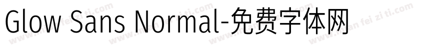 Glow Sans Normal字体转换